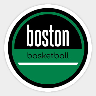 boston basketball Sticker